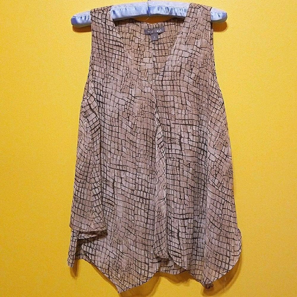 Flowy Brown Top